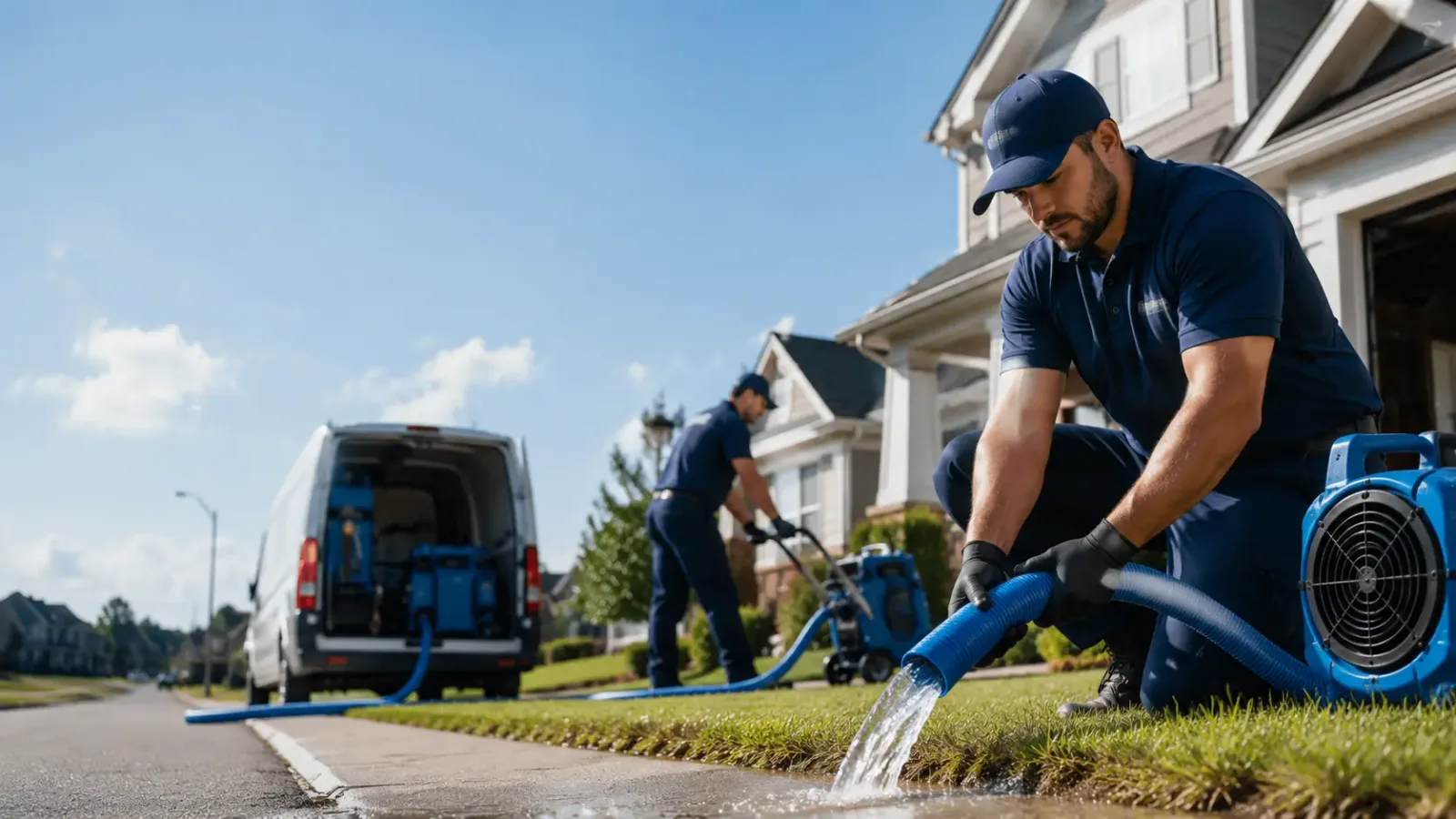Flood Damage Restoration in Saratoga, IN